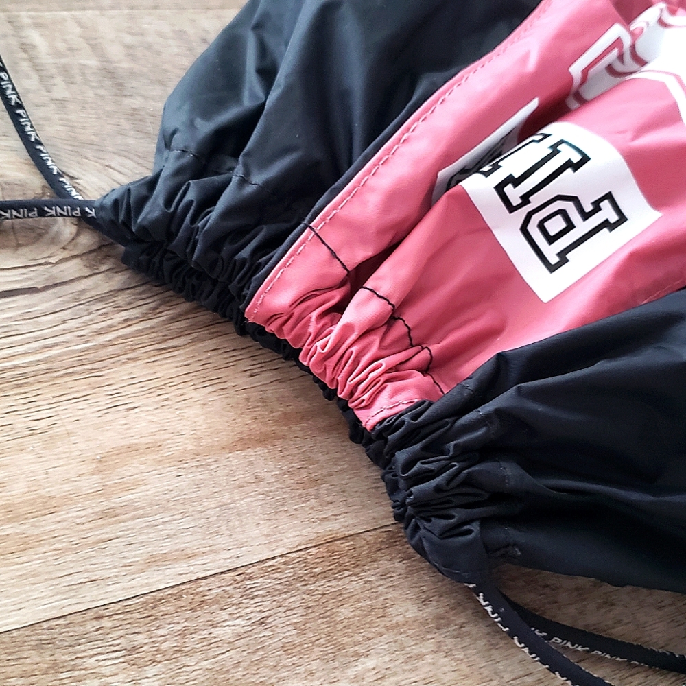 Victoria's Secret pull string backpack bag - Picture 8 of 13